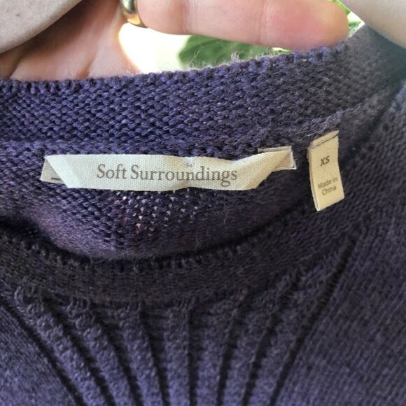 Soft Surroundings Sydney Wool Blend Sweater XS - Picture 2 of 9